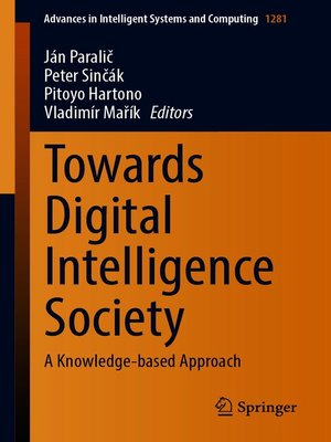 cover image of Towards Digital Intelligence Society